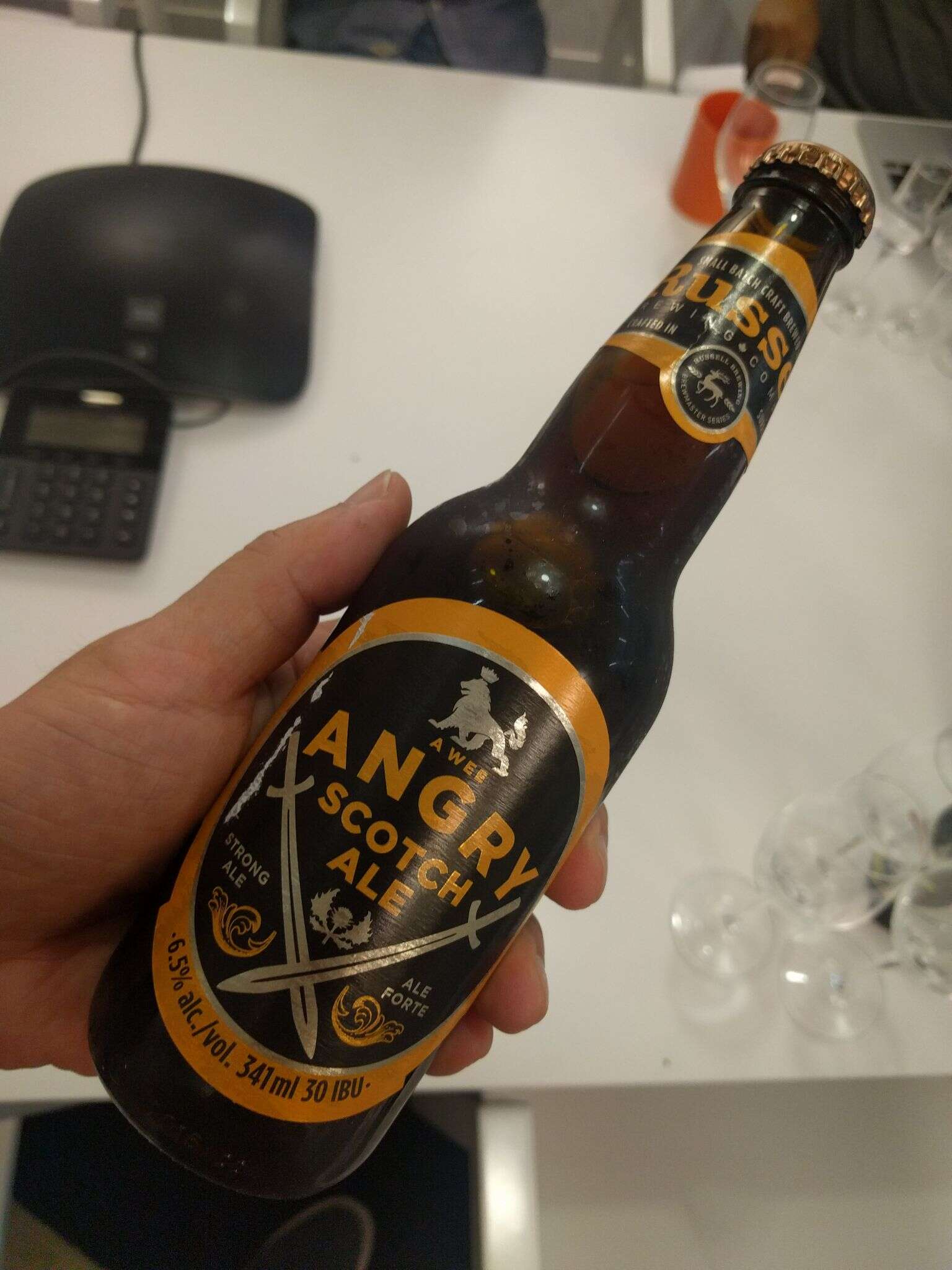 Russell A Wee Angry Scotch Ale 20170621 152003